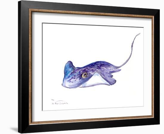 Stingray-Suren Nersisyan-Framed Art Print