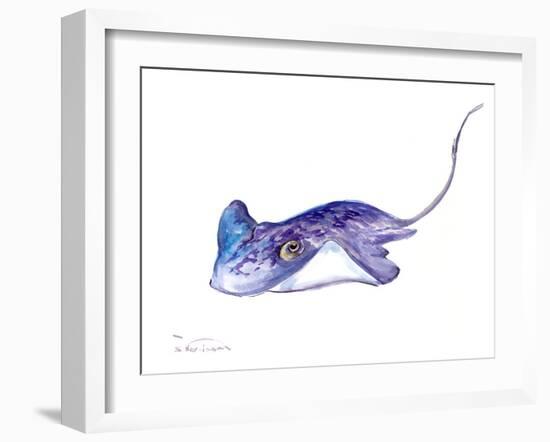 Stingray-Suren Nersisyan-Framed Art Print