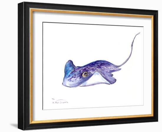 Stingray-Suren Nersisyan-Framed Art Print