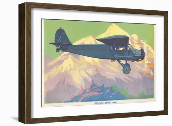 Stinson Detroiter Airplane-null-Framed Art Print