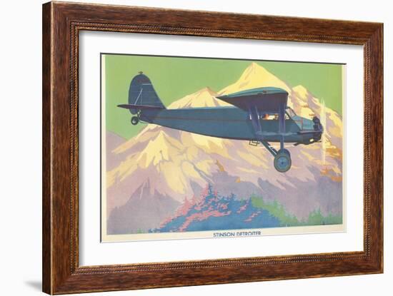 Stinson Detroiter Airplane-null-Framed Art Print