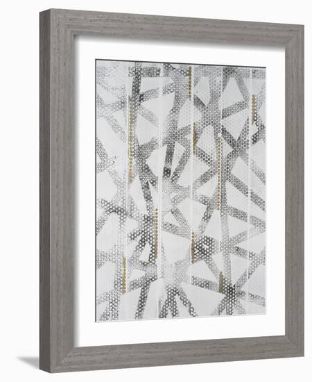 Stippled I-Vanna Lam-Framed Art Print