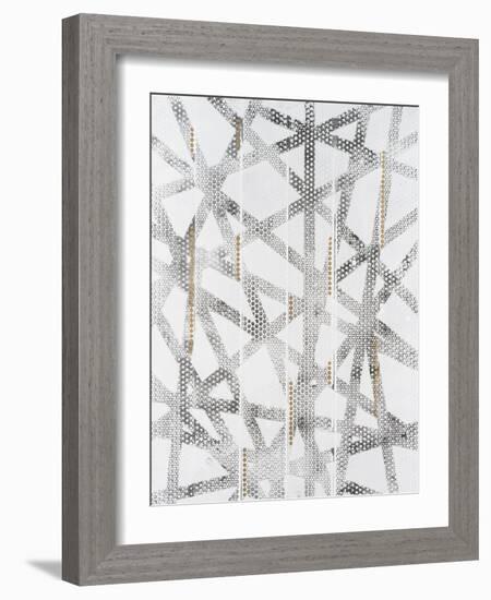 Stippled II-Vanna Lam-Framed Art Print