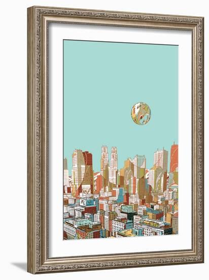 Stir the Waters-HR-FM-Framed Art Print