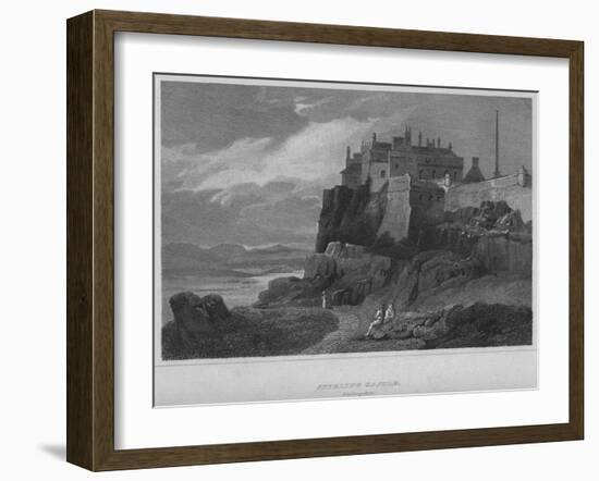 'Stirling Castle, Stirlingshire', 1814-John Greig-Framed Giclee Print