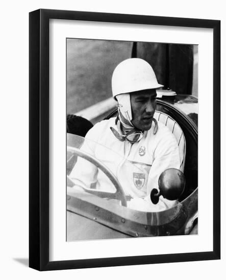 Stirling Moss at Goodwood, 1954-null-Framed Photographic Print