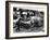 Stirling Moss in a Ferrari, Goodwood, 1961-null-Framed Photographic Print