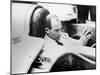 Stirling Moss in the Mg Ex181, 1957-null-Mounted Photographic Print
