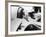 Stirling Moss in the Mg Ex181, 1957-null-Framed Photographic Print