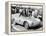 Stirling Moss with Porsche RSK, Goodwood, Sussex, 1955-null-Framed Premier Image Canvas