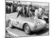 Stirling Moss with Porsche RSK, Goodwood, Sussex, 1955-null-Mounted Photographic Print