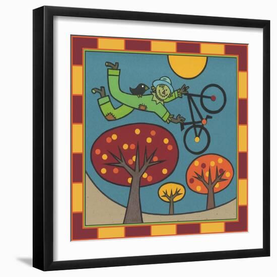 Stitch the Scarecrow Bike 1-Denny Driver-Framed Giclee Print