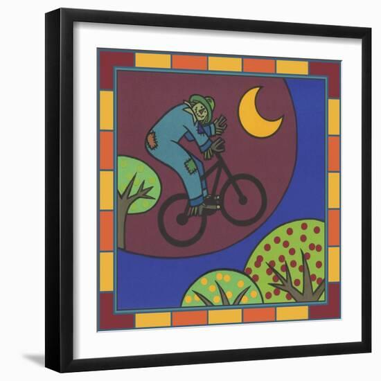 Stitch the Scarecrow Bike 3-Denny Driver-Framed Giclee Print