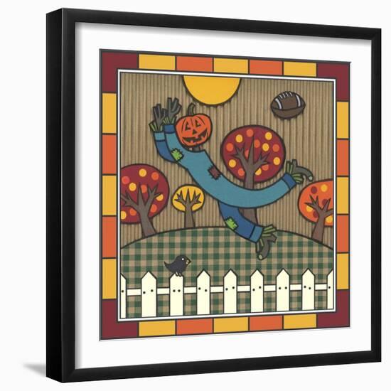 Stitch the Scarecrow Football 1-Denny Driver-Framed Giclee Print