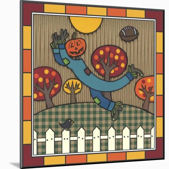 Stitch the Scarecrow Football 1-Denny Driver-Mounted Giclee Print