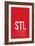 STL ATC-08 Left-Framed Giclee Print