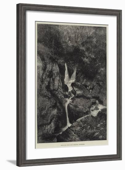 Stock Gill Force, Near Ambleside, Windermere-Charles Auguste Loye-Framed Giclee Print