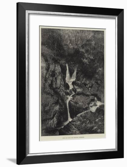 Stock Gill Force, Near Ambleside, Windermere-Charles Auguste Loye-Framed Giclee Print