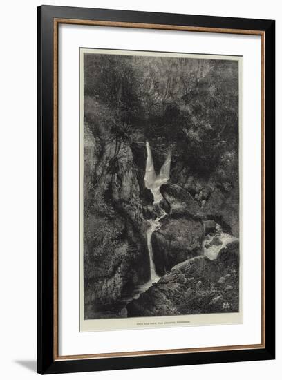 Stock Gill Force, Near Ambleside, Windermere-Charles Auguste Loye-Framed Giclee Print