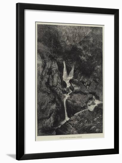 Stock Gill Force, Near Ambleside, Windermere-Charles Auguste Loye-Framed Giclee Print