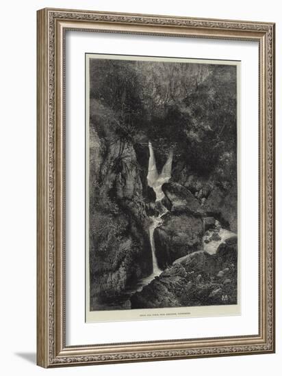 Stock Gill Force, Near Ambleside, Windermere-Charles Auguste Loye-Framed Giclee Print