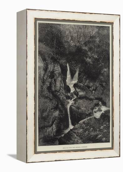 Stock Gill Force, Near Ambleside, Windermere-Charles Auguste Loye-Framed Premier Image Canvas