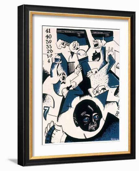 Stock Market Crash-William Gropper-Framed Giclee Print