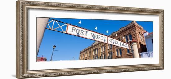 Stock Yards, Fort Worth, Texas-null-Framed Photographic Print