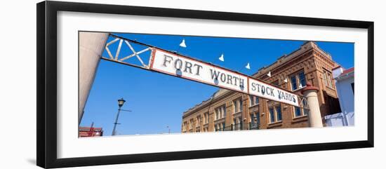 Stock Yards, Fort Worth, Texas-null-Framed Photographic Print