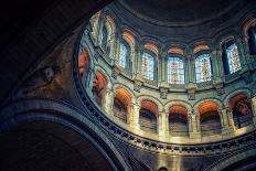 Inside the Sacre-Coeur Basilica in Paris-StockByM-Framed Premier Image Canvas