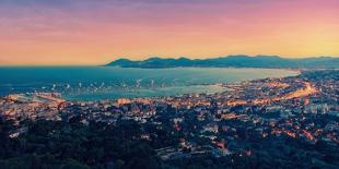 Cannes Viewed from the Hill-StockByM-Photographic Print