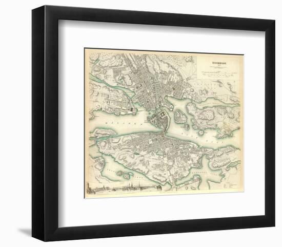 Stockholm, Sweden, c.1838-null-Framed Art Print