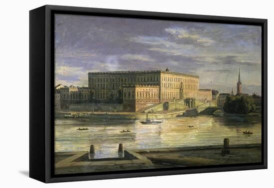 Stockholm, the Royal Palace-Martinus Roerbye-Framed Premier Image Canvas