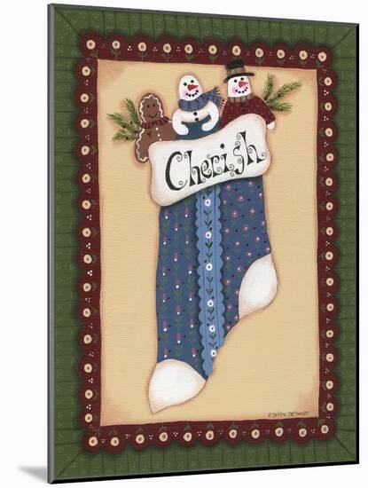 Stocking I Cherish-Debbie McMaster-Mounted Giclee Print