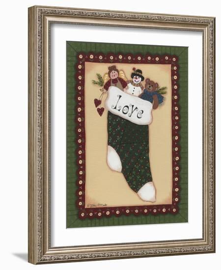 Stocking II Love-Debbie McMaster-Framed Giclee Print