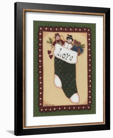 Stocking II Love-Debbie McMaster-Framed Giclee Print