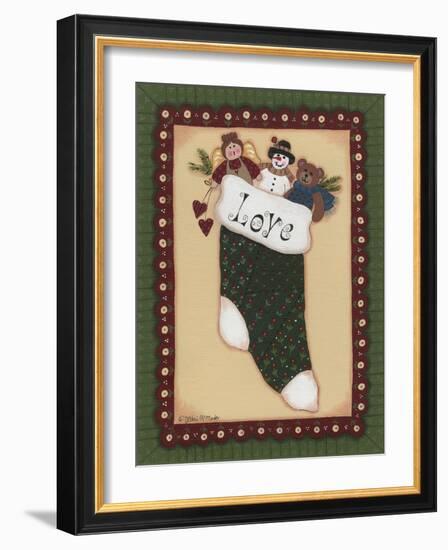 Stocking II Love-Debbie McMaster-Framed Giclee Print