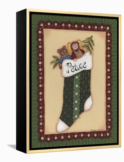 Stocking IV Peace-Debbie McMaster-Framed Premier Image Canvas