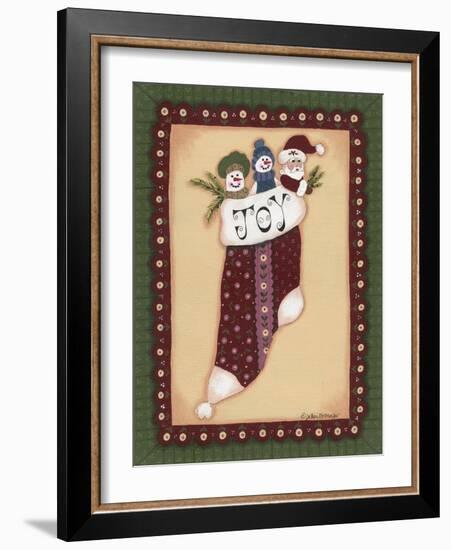 Stocking V Joy-Debbie McMaster-Framed Giclee Print