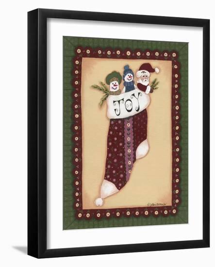 Stocking V Joy-Debbie McMaster-Framed Giclee Print