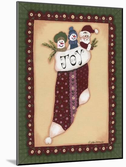 Stocking V Joy-Debbie McMaster-Mounted Giclee Print