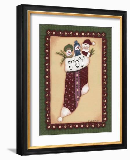 Stocking V Joy-Debbie McMaster-Framed Giclee Print