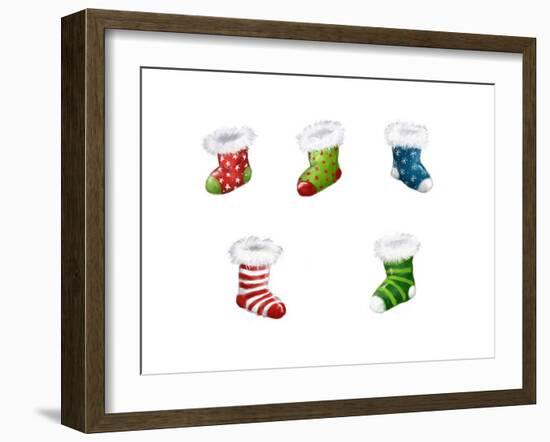 Stockings-MAKIKO-Framed Giclee Print