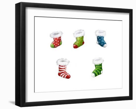 Stockings-MAKIKO-Framed Giclee Print