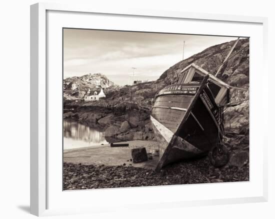 Stockinish Harbour on the Isle of Harris, Hebrides, Scotland, UK-Nadia Isakova-Framed Photographic Print