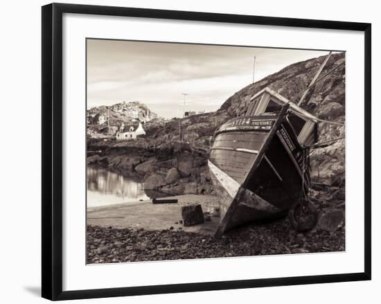 Stockinish Harbour on the Isle of Harris, Hebrides, Scotland, UK-Nadia Isakova-Framed Photographic Print