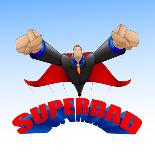 Superdad-stockshoppe-Mounted Art Print