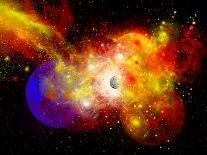 Artist' Concept Illustrating the Stellar Explosion of a Supernova-Stocktrek Images-Photographic Print