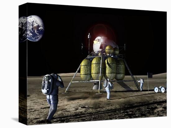 Stretched Canvas Print, , large