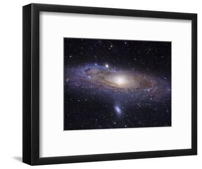 RED FAR AWAY GALAXY SPACE BLACK FRAME FRAMED ART PRINT PICTURE MOUNT B12X9069